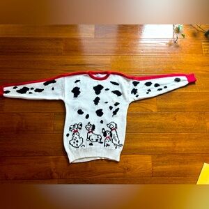 Vintage Dalmatian Sweater